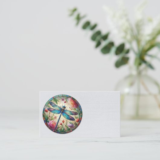 Dragonfly Visitekaartjes (Staand voorkant)