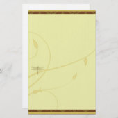 Dragonfly Vlaams Briefpapier (Voorkant / Achterkant)