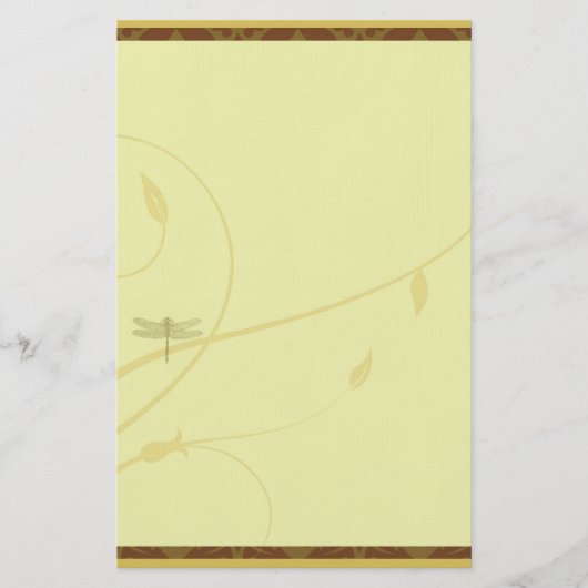 Dragonfly Vlaams Briefpapier (Voorkant)