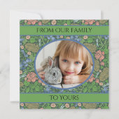  Dragonfly vliegt in een Engelse tuin Kaart (Voorkant)