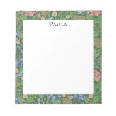  Dragonfly vliegt in een Engelse tuin Notitieblok (Voorkant)