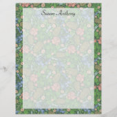  dragonfly vliegt in het Engels Tuinpapier (Voorkant)