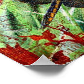 Dragonfly, Vliegweg Poster (Hoek)