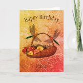 Dragonfly Vloermand - Aangepaste Birthday-Kaart Kaart (Voorkant)