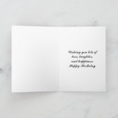 Dragonfly Vloermand - Aangepaste Birthday-Kaart Kaart (Binnen)