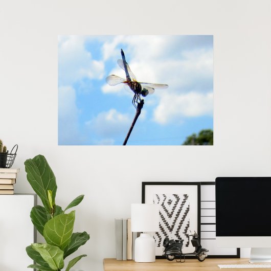 Dragonfly ~ Voorbereiden op de start Poster (Thuiskantoor)