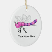 Dragonfly - Vrouw Keramisch Ornament (Rechts)