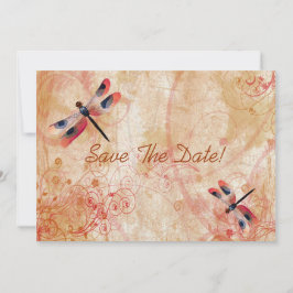 Dragonfly vult de datum op save the date