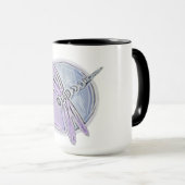 Dragonfly W Paars Mok (Voorkant rechts)
