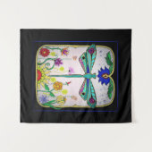 Dragonfly Wandkleed (Voorkant (horizontaal))