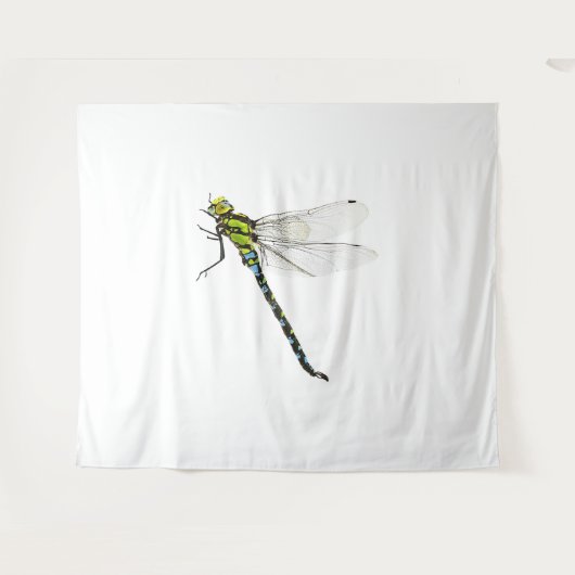 Dragonfly Wandkleed (Voorkant (horizontaal))