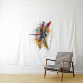 Dragonfly Wandkleed (In Situ (horizontaal))