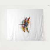 Dragonfly Wandkleed (Voorkant (horizontaal))