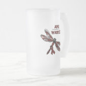 Dragonfly/Warrior...APS Matglas Bierpul (Voorkant rechts)