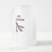 Dragonfly/Warrior...APS Matglas Bierpul (Voorkant links)