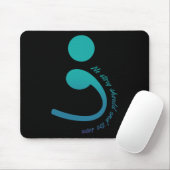 Dragonfly Warrior Semicolon Suicide Prevention Awa Muismat (Met muis)