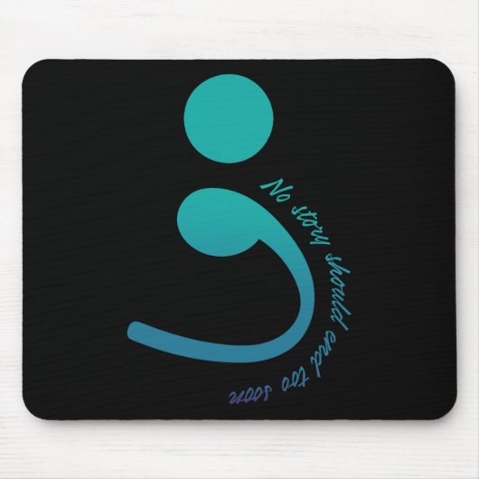 Dragonfly Warrior Semicolon Suicide Prevention Awa Muismat (Voorkant)