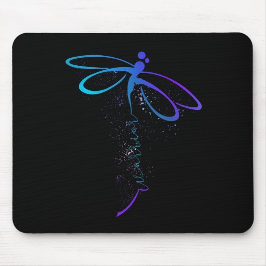 Dragonfly Warrior Semicolon Suicide Prevention Awa Muismat (Voorkant)