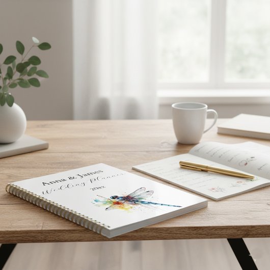 Dragonfly Wedding, op maat Planner