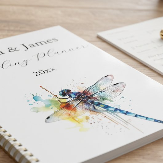 Dragonfly Wedding, op maat Planner