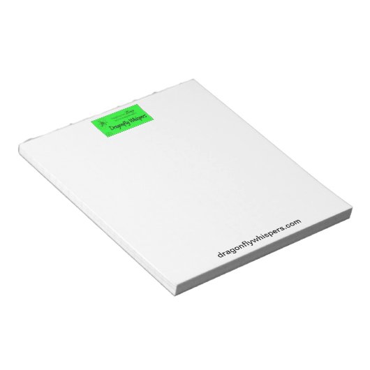 Dragonfly Whispers Notitieblok (Schuin)