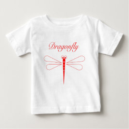 Dragonfly - White Baby Fine Jersey T-Shirt