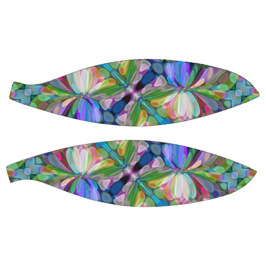 Dragonfly Wildflower Garden Abstract Bloemen Basketbal (Panelen)