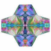 Dragonfly Wildflower Garden Abstract Bloemen Voetbal (Enkel)