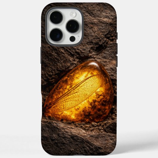 Dragonfly Wing in Amber Case-Mate iPhone Case (Achterkant)