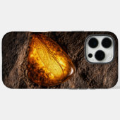 Dragonfly Wing in Amber Case-Mate iPhone Case (Achterkant (horizontaal))