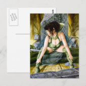 Dragonfly Winged Elf Briefkaart (Voorkant / Achterkant)