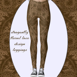 Dragonfly Wings Fancy Bloemendroom Leggings