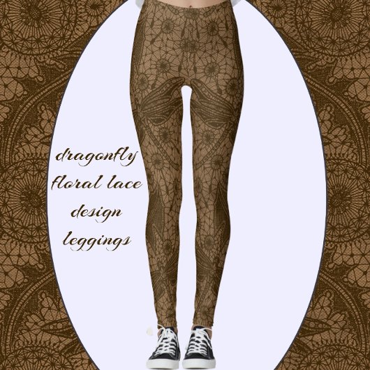 Dragonfly Wings Fancy Bloemendroom Leggings