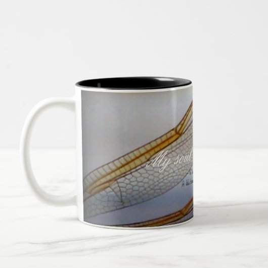 Dragonfly Wings Macro met Shakespeare Quote Mok (Links)