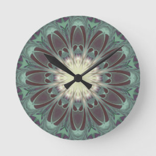 Dragonfly Wings Mandala Ronde Klok
