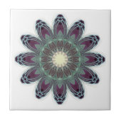 Dragonfly Wings Mandala Tegeltje (Voorkant)