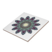 Dragonfly Wings Mandala Tegeltje (Zijkant)