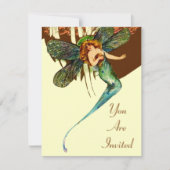 DRAGONFLY WINGS ~ PIXIE VOOR INVITATIES VAN PARTI KAART (Voorkant)