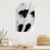 Dragonfly Wings Poster (Keuken)