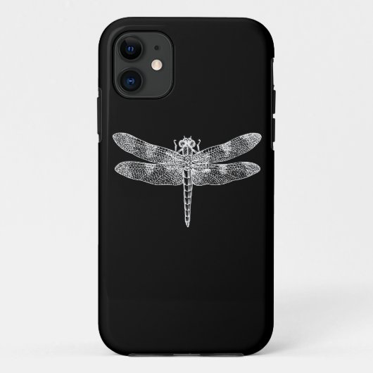Dragonfly (wit) Case-Mate iPhone case (Achterkant)