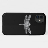 Dragonfly (wit) Case-Mate iPhone case (Achterkant (horizontaal))