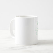Dragonfly - Witte 11 oz Classic White Mok (Voorkant links)