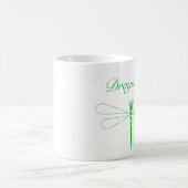 Dragonfly - Witte 11 oz Classic White Mok (Center)