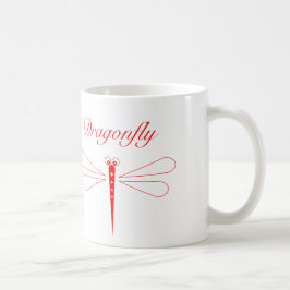 Dragonfly - Witte 11 oz Classic White Mok