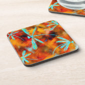 Dragonfly-woestijn Drankjes Onderzetter (Linkerzijde)