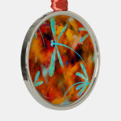 Dragonfly-woestijn Metalen Ornament (Rechts)