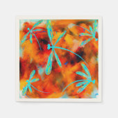 Dragonfly-woestijn Servet (Voorkant)