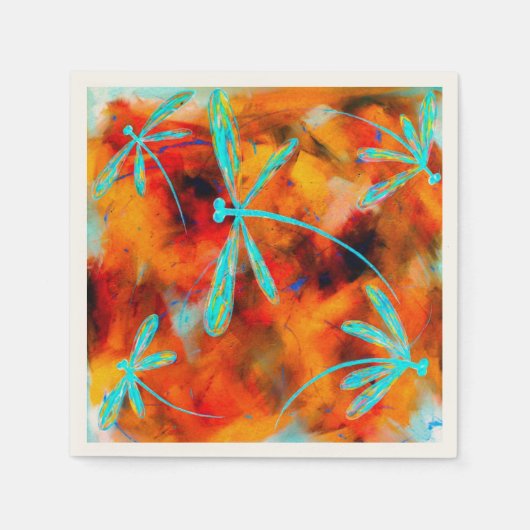 Dragonfly-woestijn Servet (Voorkant)