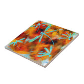 Dragonfly-woestijn Tegeltje (Zijkant)