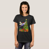 Dragonfly   Xmas Holiday Santa Dragonfly Christmas T-shirt (Voorkant volledig)